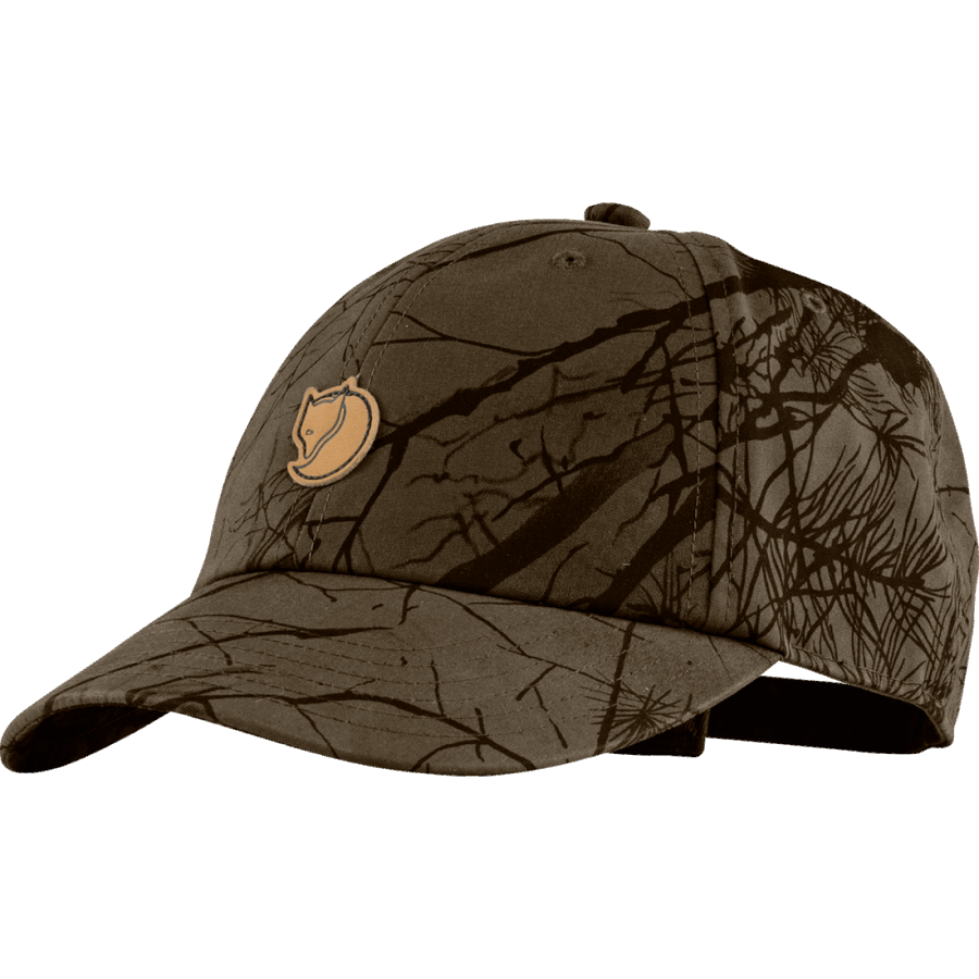 Dark Olive Camo Lappland Camo Cap Fjällräven