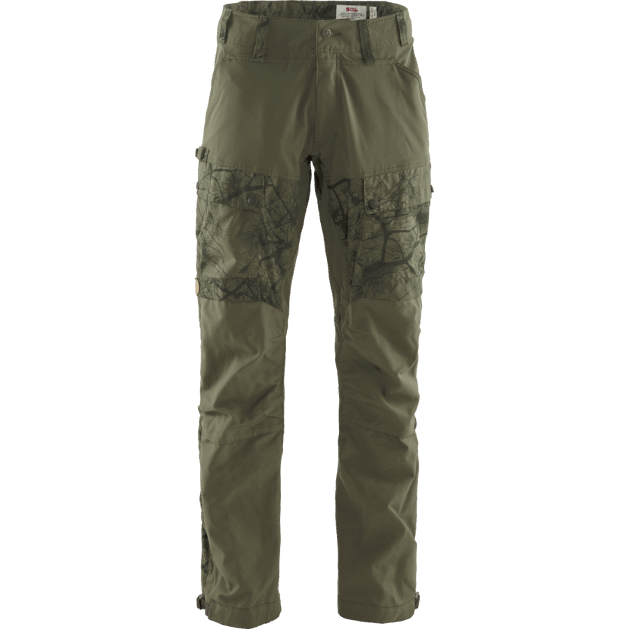 Fjällräven Lappland Hybrid Trousers M Green Camo-Laurel Green