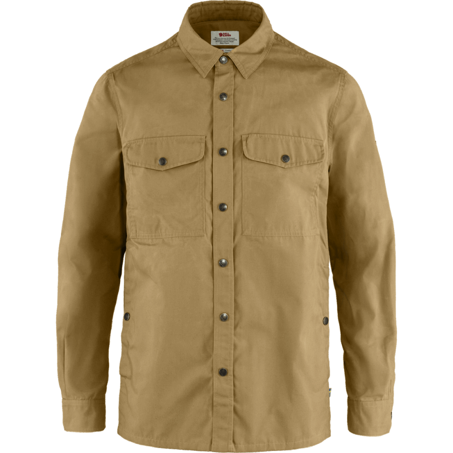 Singi Overshirt M Fjällräven Buckwheat Brown