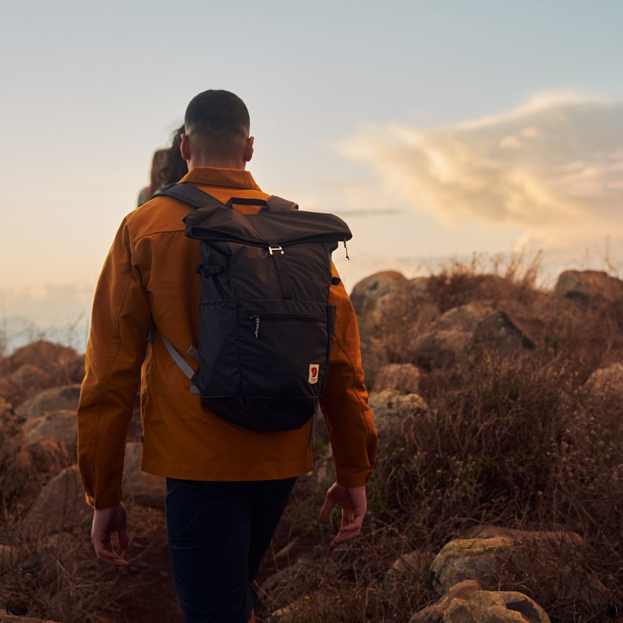 Black Fjällräven High Coast Foldsack 24