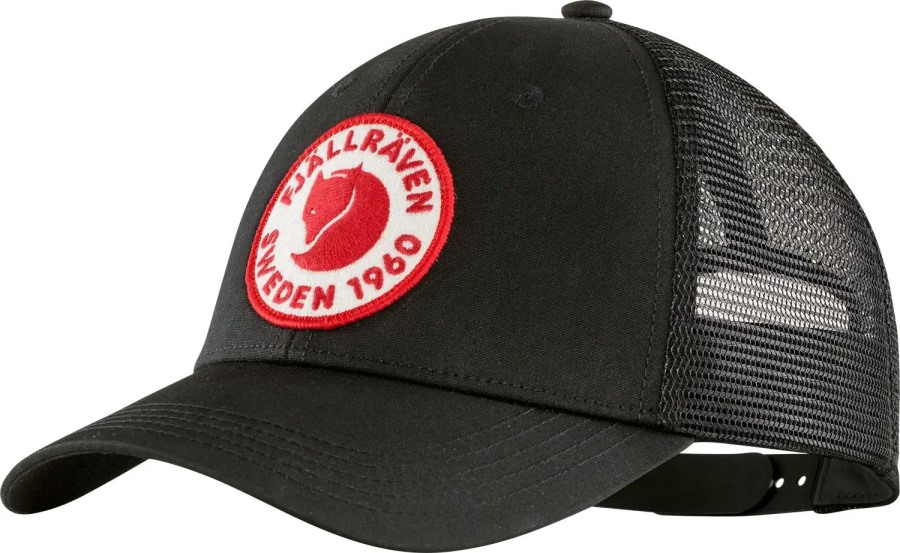 Fjällräven Black 1960 Logo Långtradarkeps