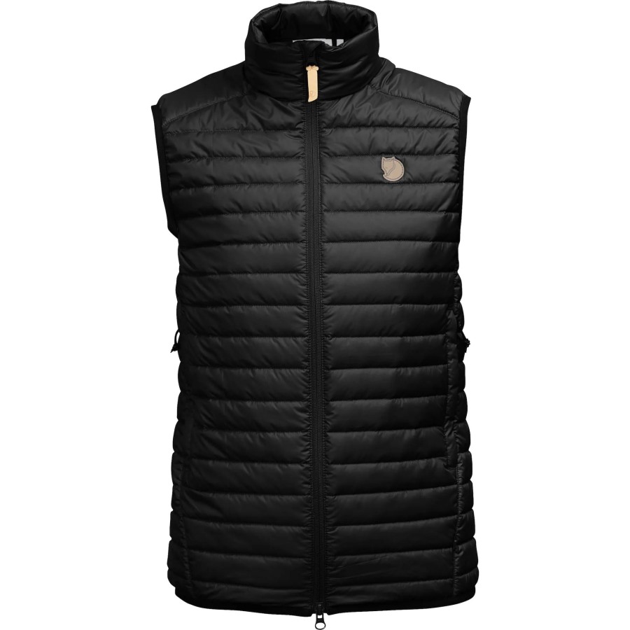 Black Abisko Padded Vest W Fjällräven