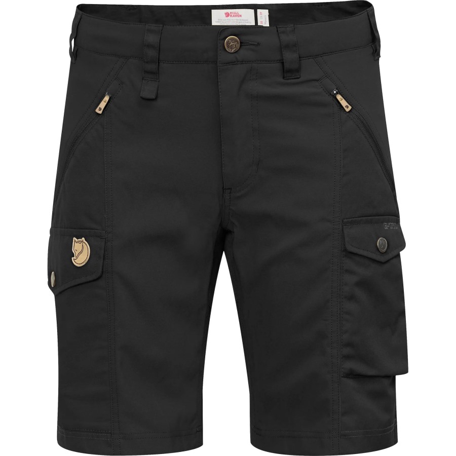 Nikka Shorts Curved W Black Fjällräven