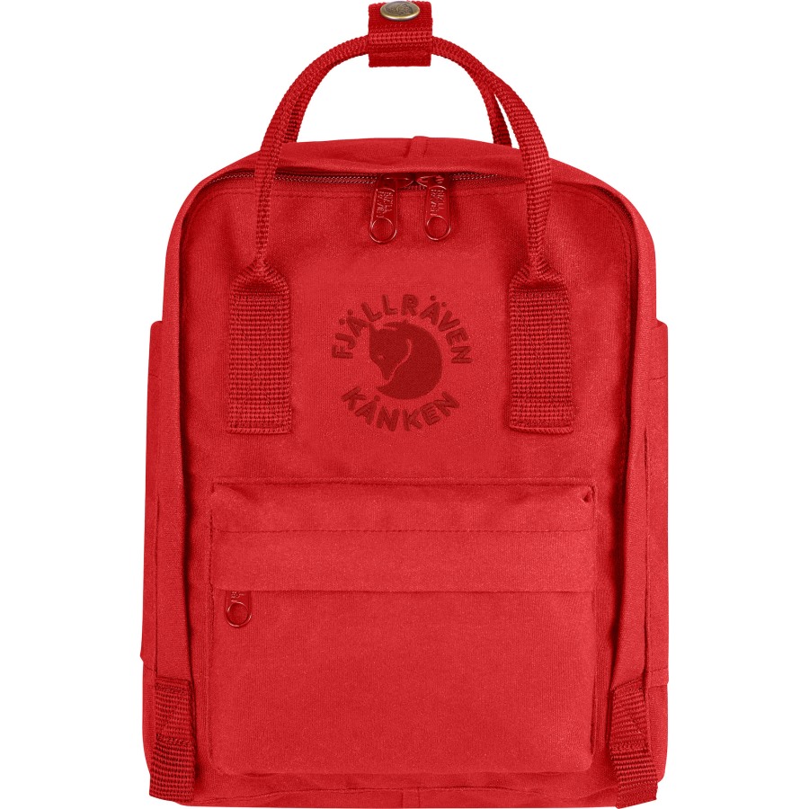 Red Fjällräven Re-Kånken Mini