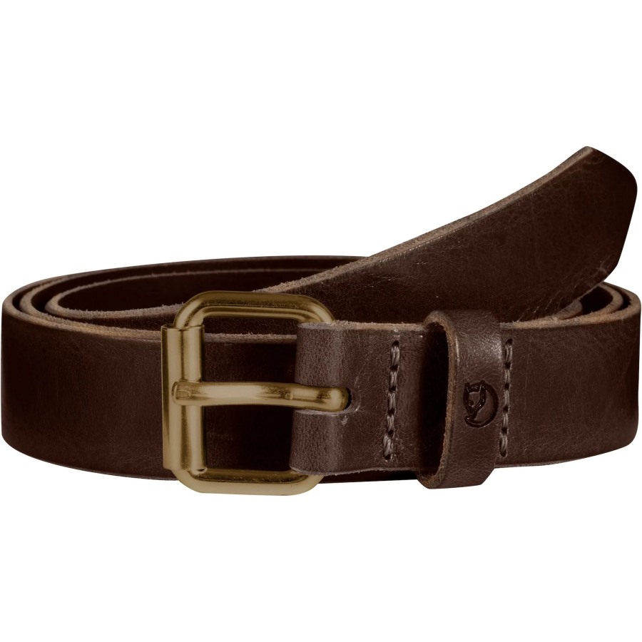 Leather Brown Singi Belt 2.5 Cm Fjällräven