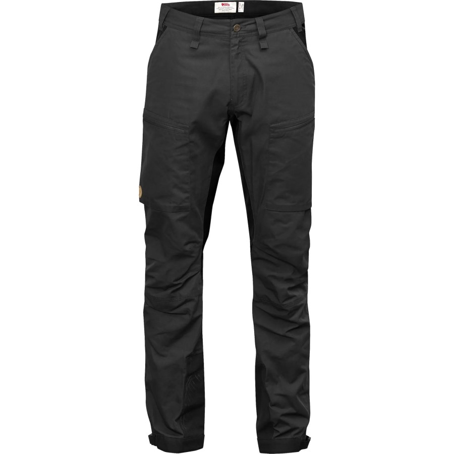 Fjällräven Dark Grey Abisko Lite Trekking Trousers M Long