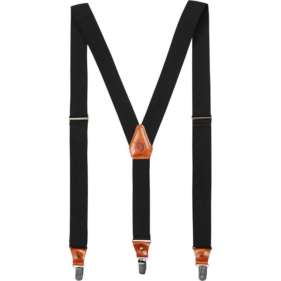 Dark Grey Singi Clip Suspenders Fjällräven