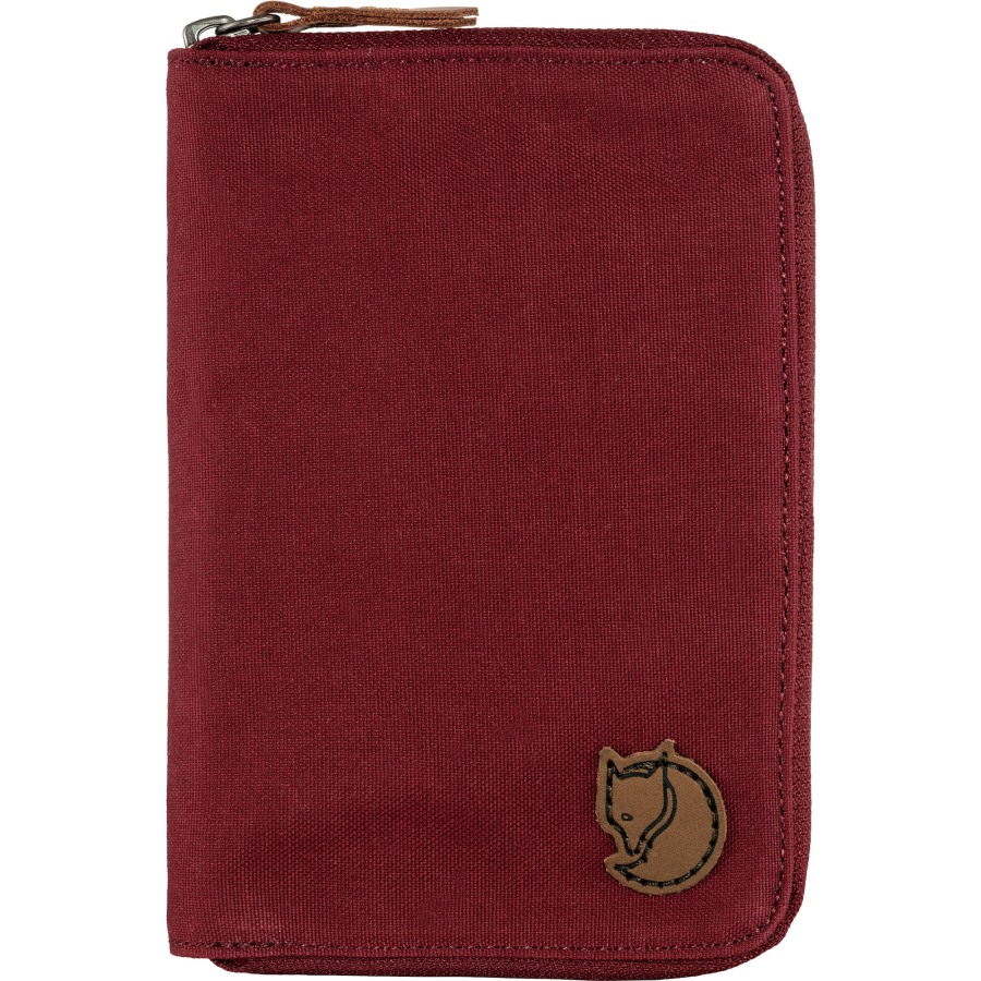 Bordeaux Red Passport Wallet Fjällräven