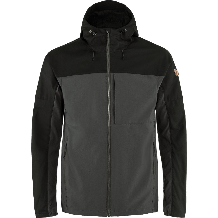 Fashion Abisko Midsummer Jacket M Dark Grey-Black Fjällräven