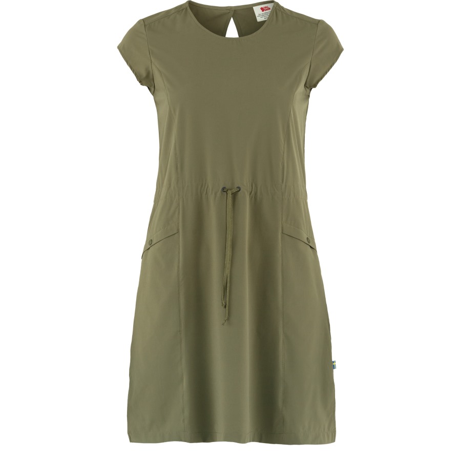 Green High Coast Lite Dress W Fjällräven