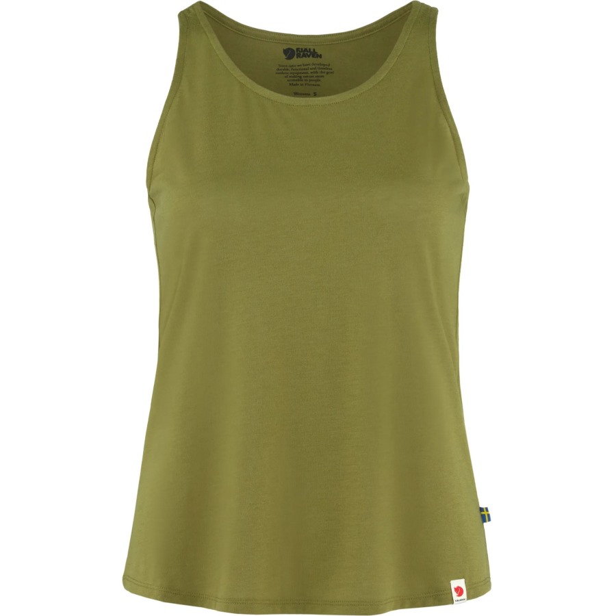 Moss Green High Coast Lite Tank Top W Fjällräven