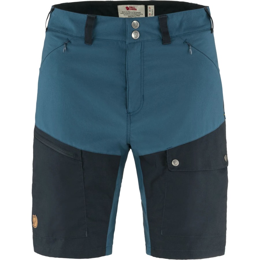 Fjällräven Brand Indigo Blue-Dark Navy Abisko Midsummer Shorts W