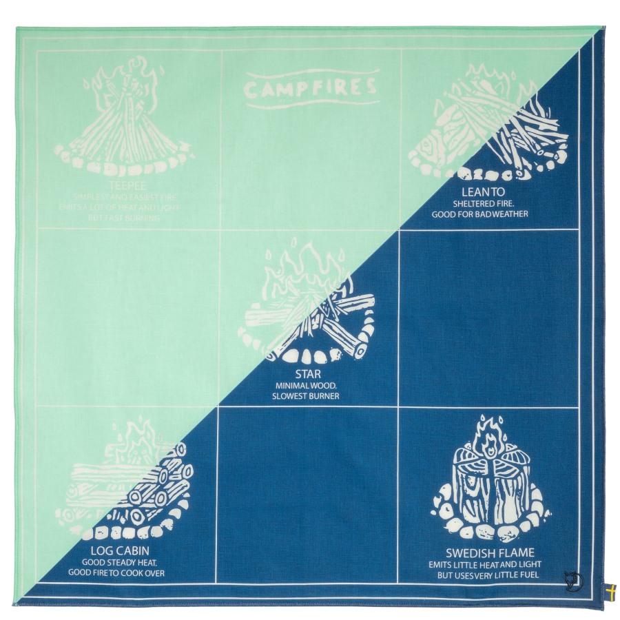 Campfire Bandana Coast Line-Sky Fjällräven