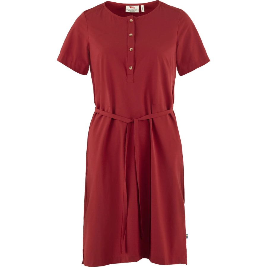 Övik Lite Dress W Fjällräven Brand Pomegranate Red