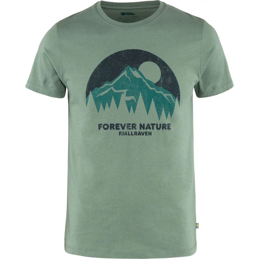 Patina Green Fjällräven Nature T-Shirt M