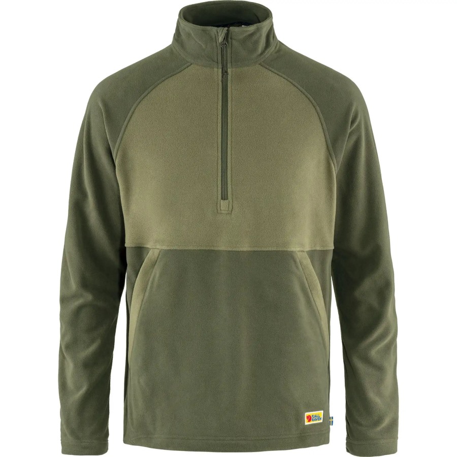 Laurel Green-Light Olive Fjällräven Vardag Lite Fleece M