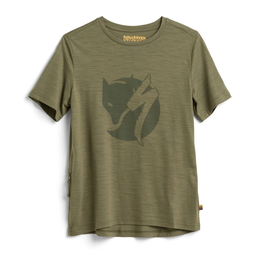 Fjällräven S/F Wool T-Shirt W Green