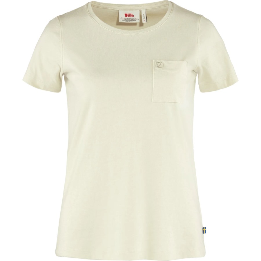 Övik T-Shirt W Chalk White Fjällräven Brand