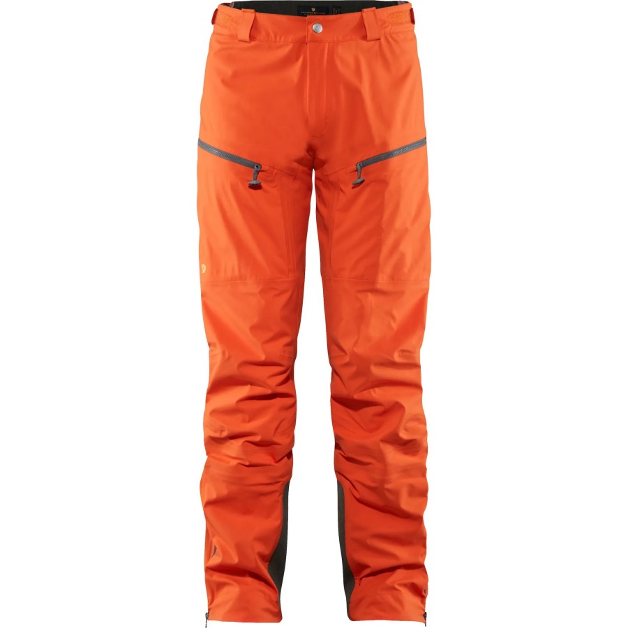 Hokkaido Orange Bergtagen Eco-Shell Trousers M Fjällräven