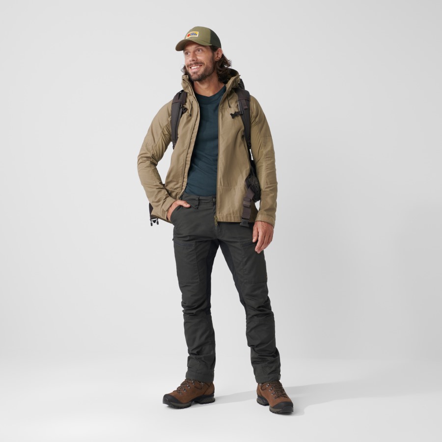 Fjällräven Olive Abisko Lite Trekking Trousers M Reg