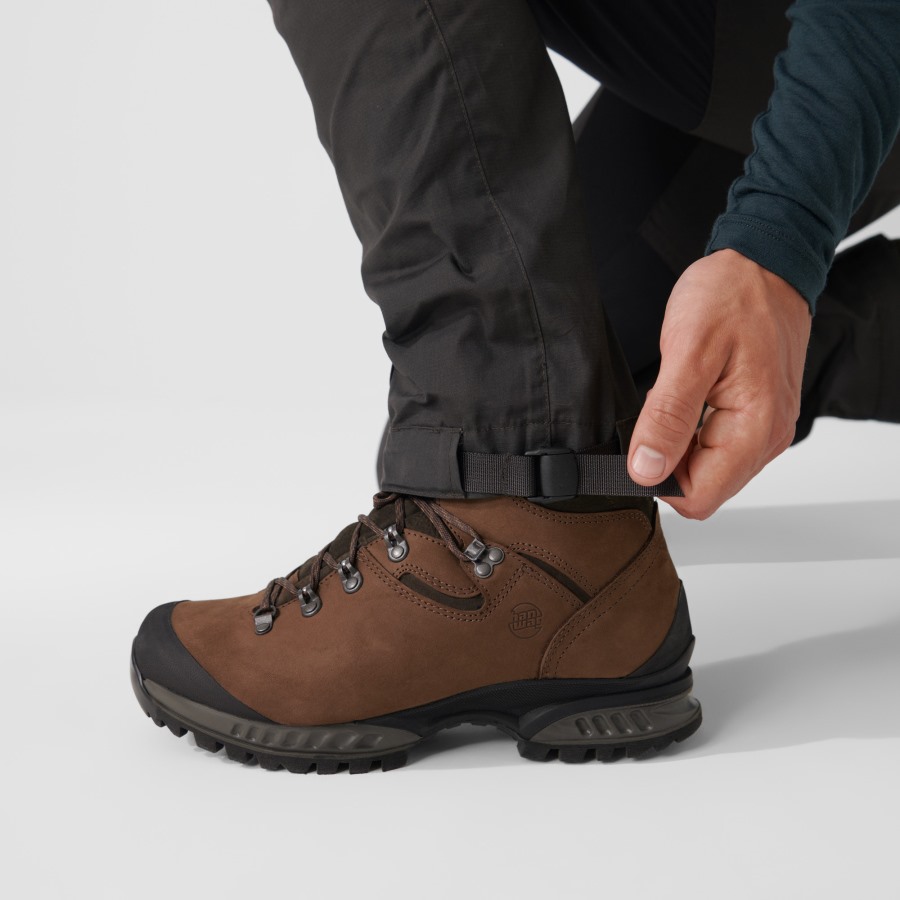 Fjällräven Olive Abisko Lite Trekking Trousers M Reg