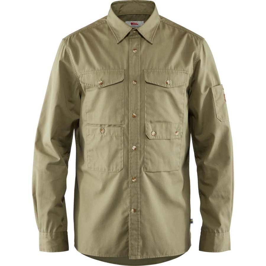 Övik Shade Pocket Shirt M Fjällräven Green