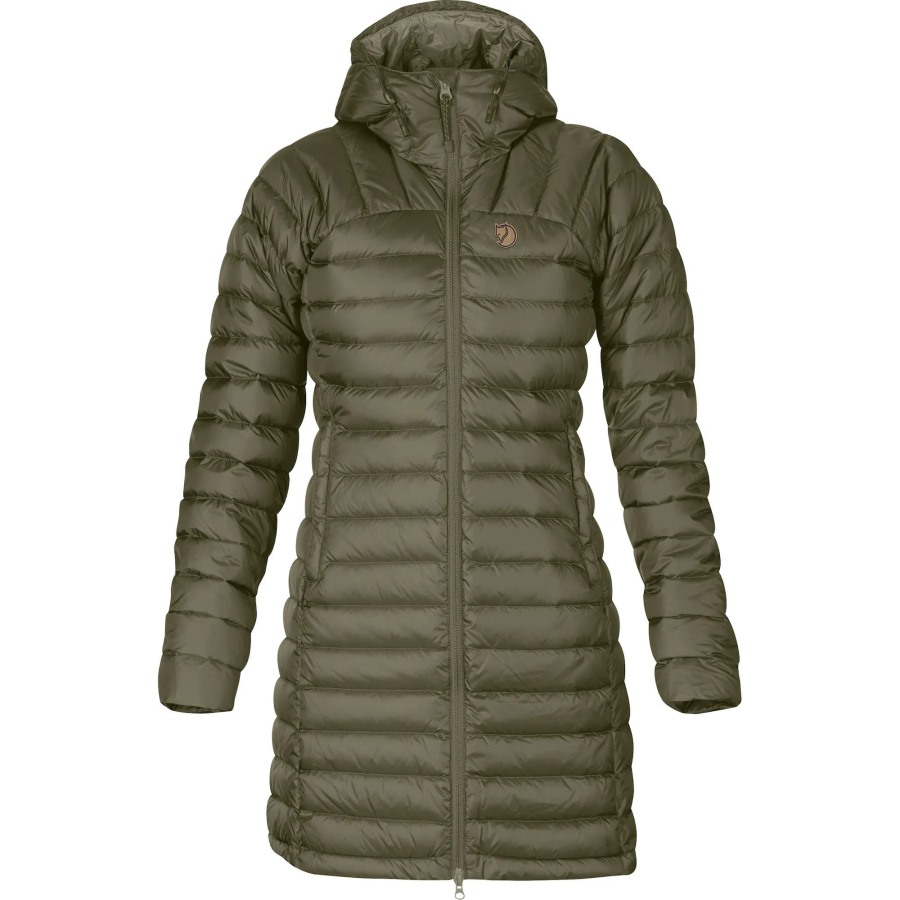 Snow Flake Parka W Laurel Green Fjällräven