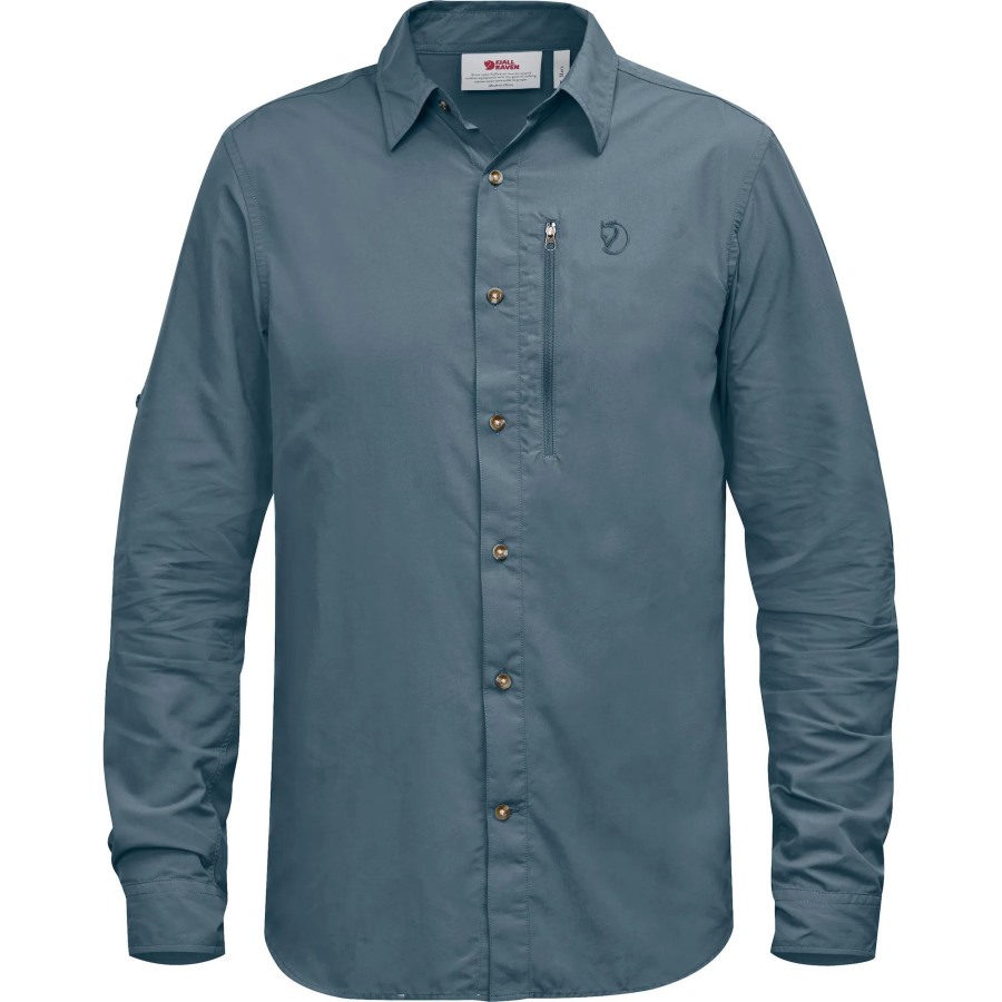 Abisko Hike Shirt Ls M Fjällräven Dusk