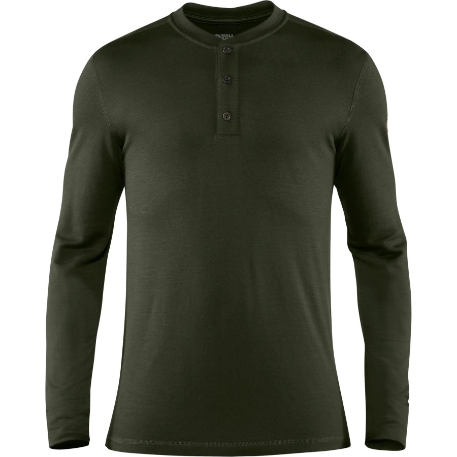 Fjällräven Brand Deep Forest Singi Merino Henley M