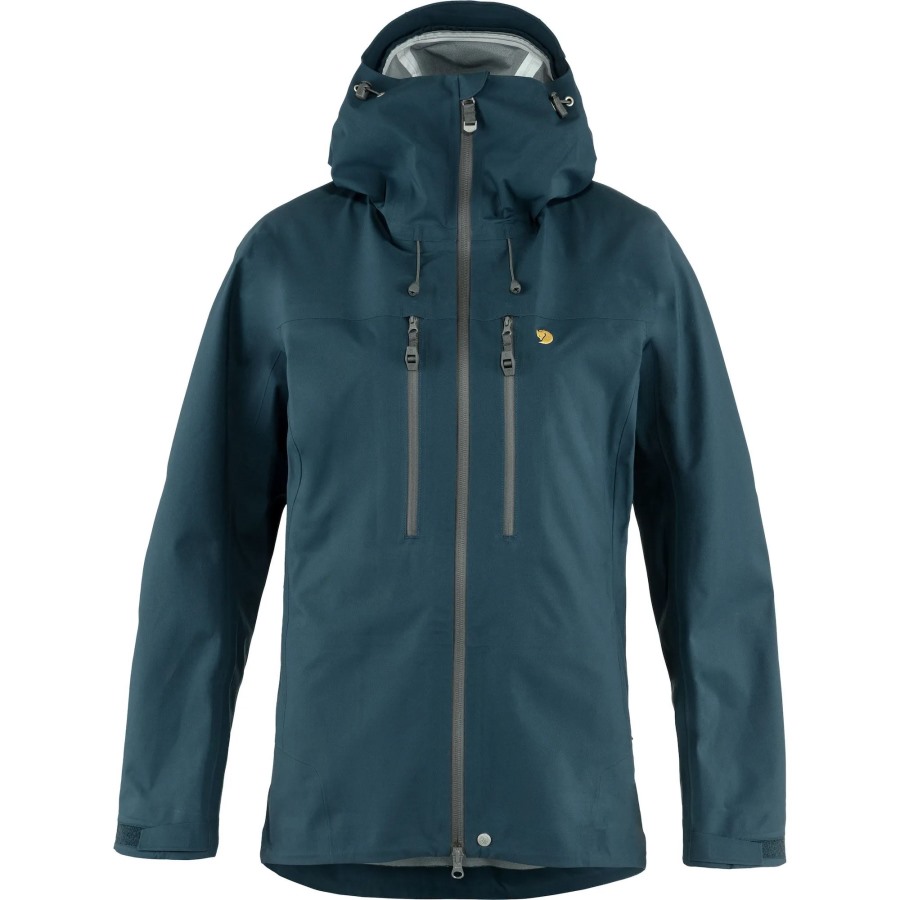 Bergtagen Eco-Shell Jacket W Fjällräven Mountain Blue