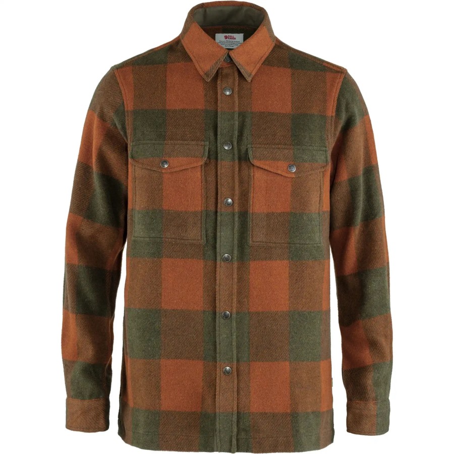 Autumn Leaf-Laurel Green Fjällräven Canada Shirt M