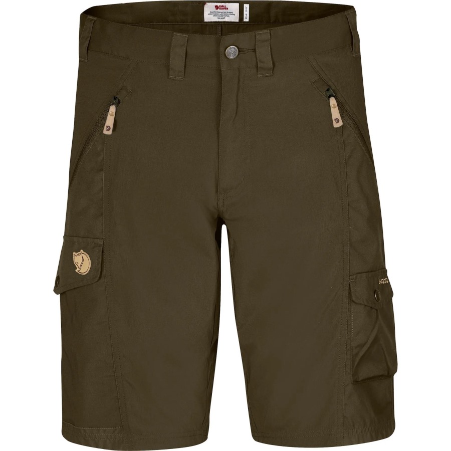 Abisko Shorts M Fjällräven Dark Olive