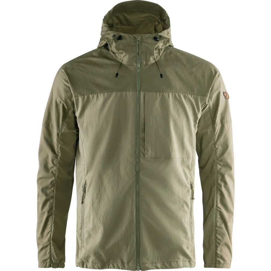 Savanna-Light Olive Abisko Midsummer Jacket M Fjällräven