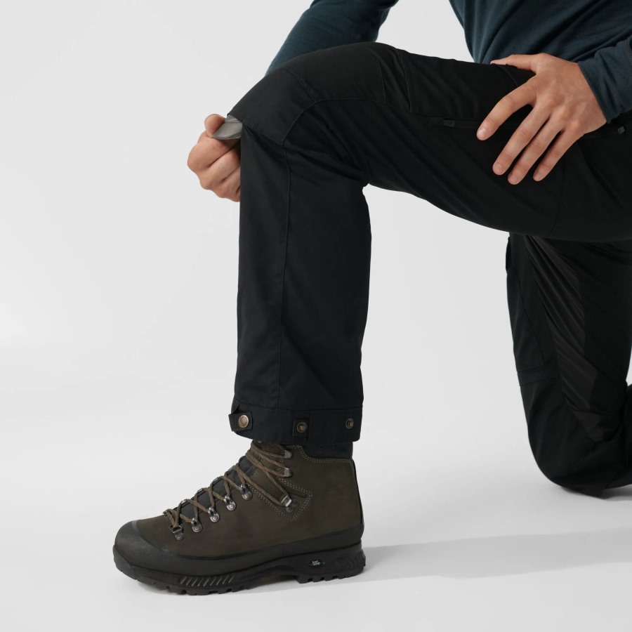 Mountain Blue-Basalt Vidda Pro Ventilated Trousers M Reg Fjällräven