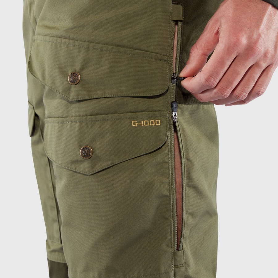 Mountain Blue-Basalt Vidda Pro Ventilated Trousers M Reg Fjällräven