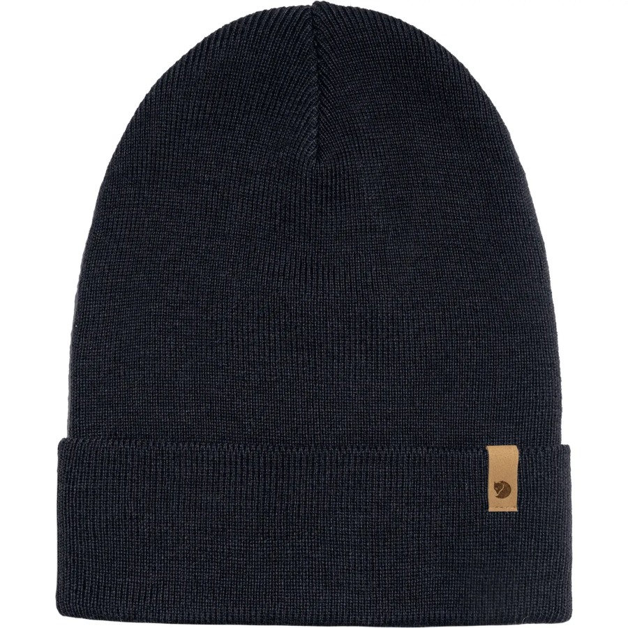 Dark Navy Classic Knit Hat Fjällräven