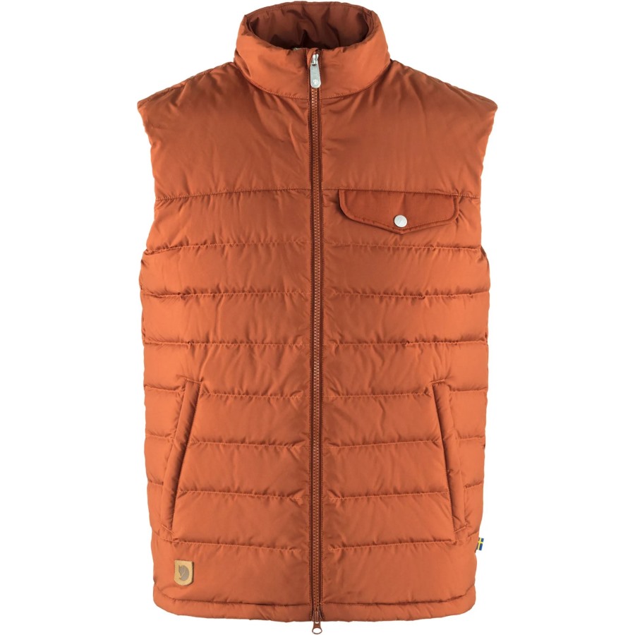 Fjällräven Brand Autumn Leaf Greenland Down Liner Vest M