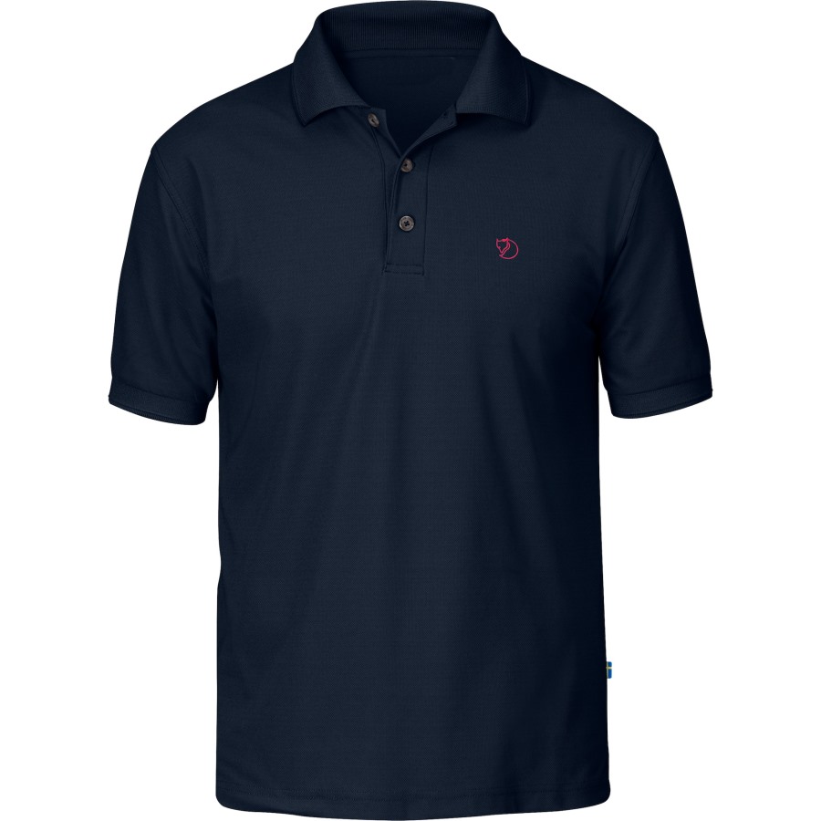 Crowley Pique Shirt M Blueblack Fjällräven