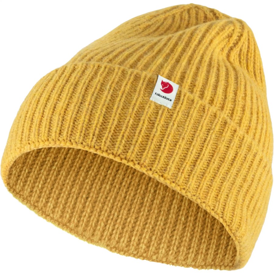 Mustard Yellow Logo Tab Hat Fjällräven