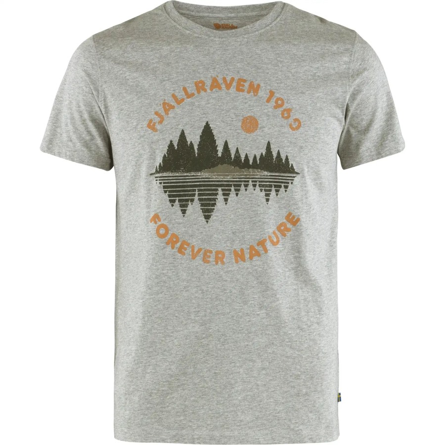 Forest Mirror T-Shirt M Fjällräven Grey