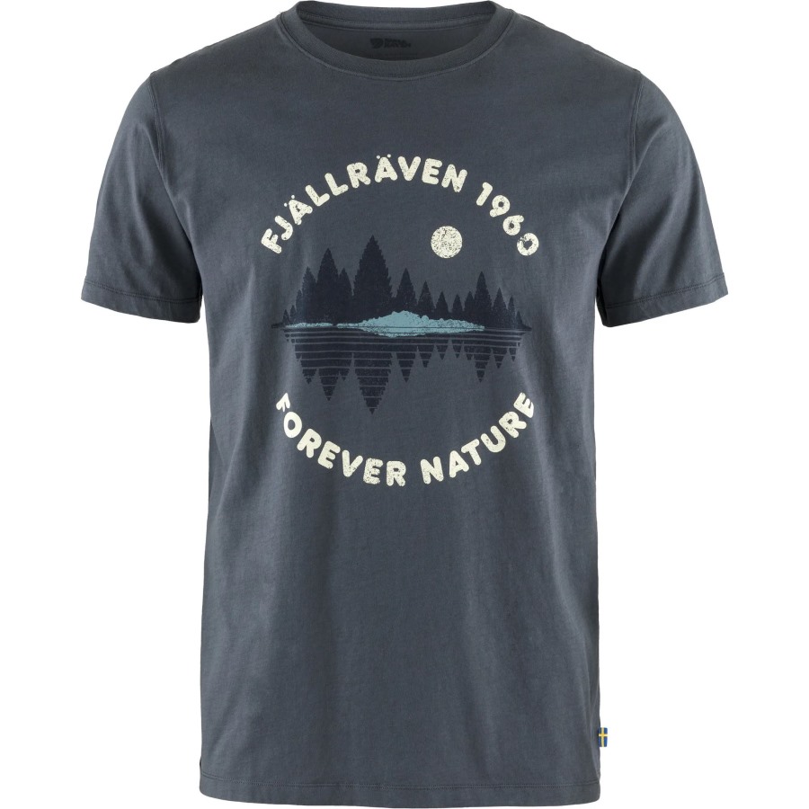 Navy Forest Mirror T-Shirt M Fjällräven
