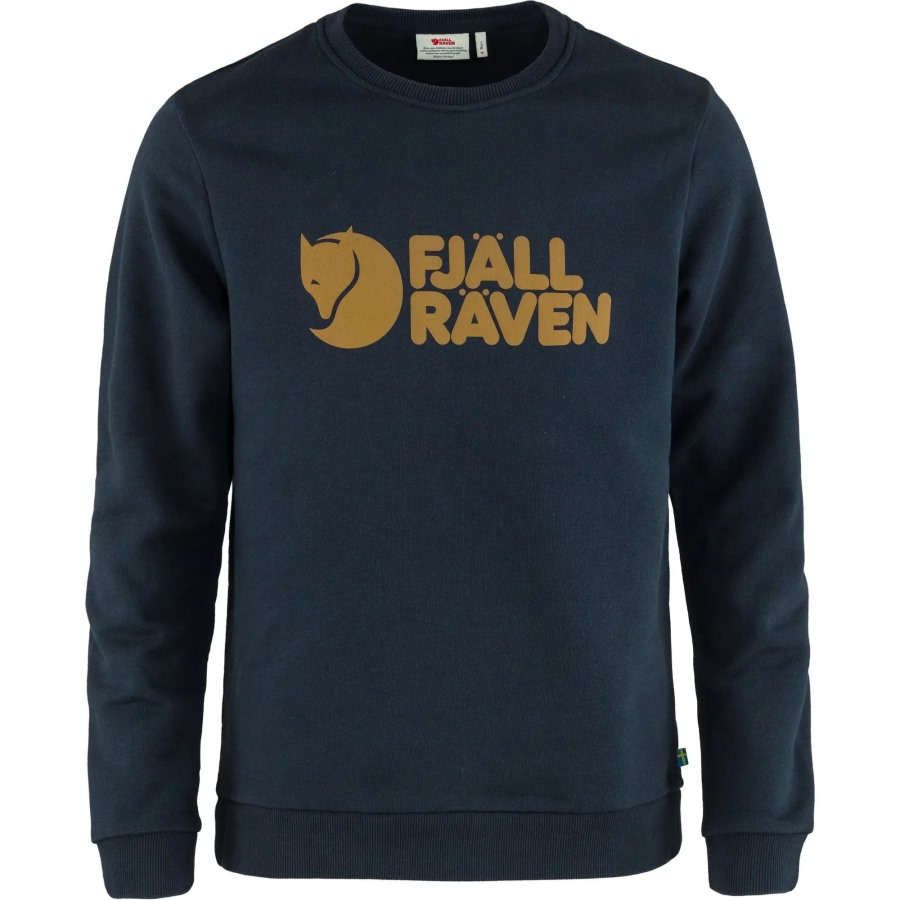 Dark Navy Logo Sweater M Fjällräven