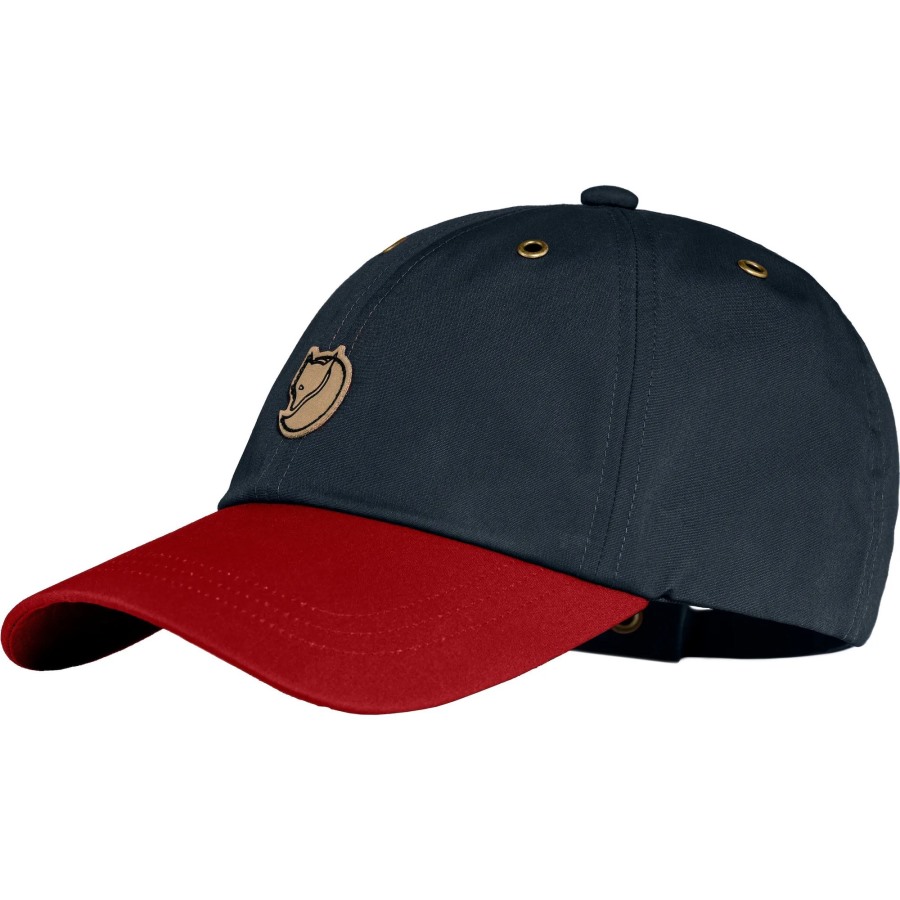 Dark Navy-Lava Helags Cap Fjällräven