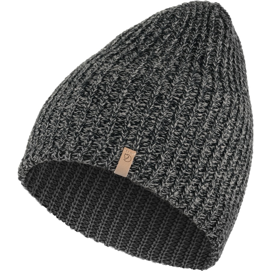 Fjällräven Black Övik Melange Beanie