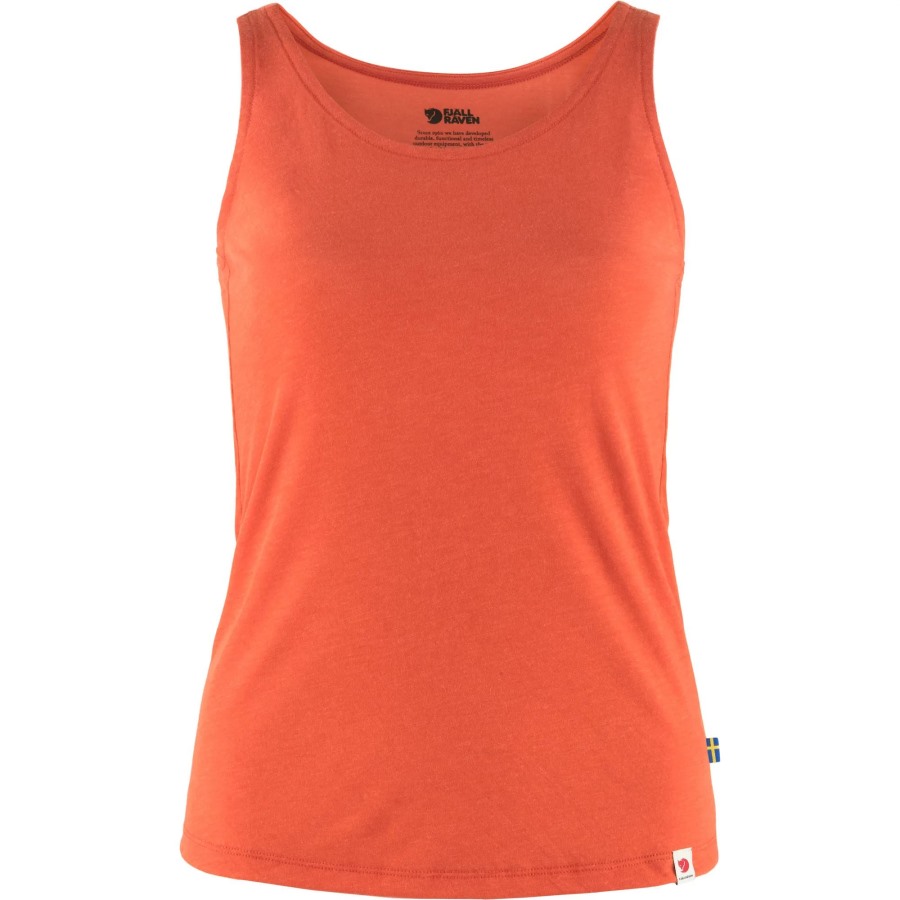 High Coast Lite Tank Top W Rowan Red Fjällräven
