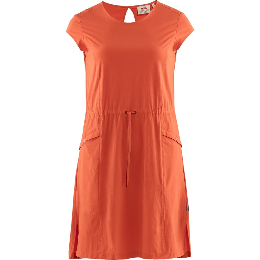High Coast Lite Dress W Fjällräven Rowan Red