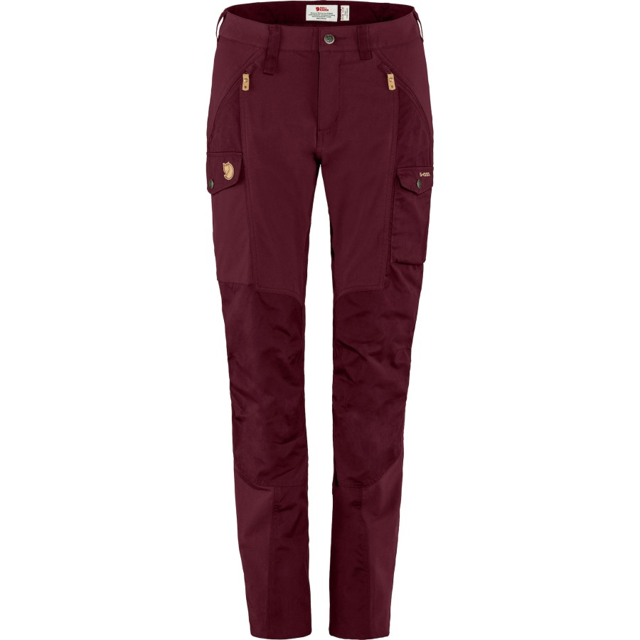 Dark Garnet Nikka Trousers W Long Fjällräven