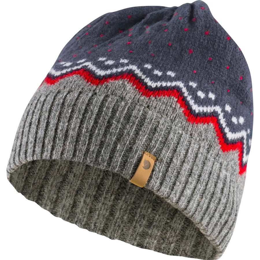 Övik Knit Hat Navy Fjällräven