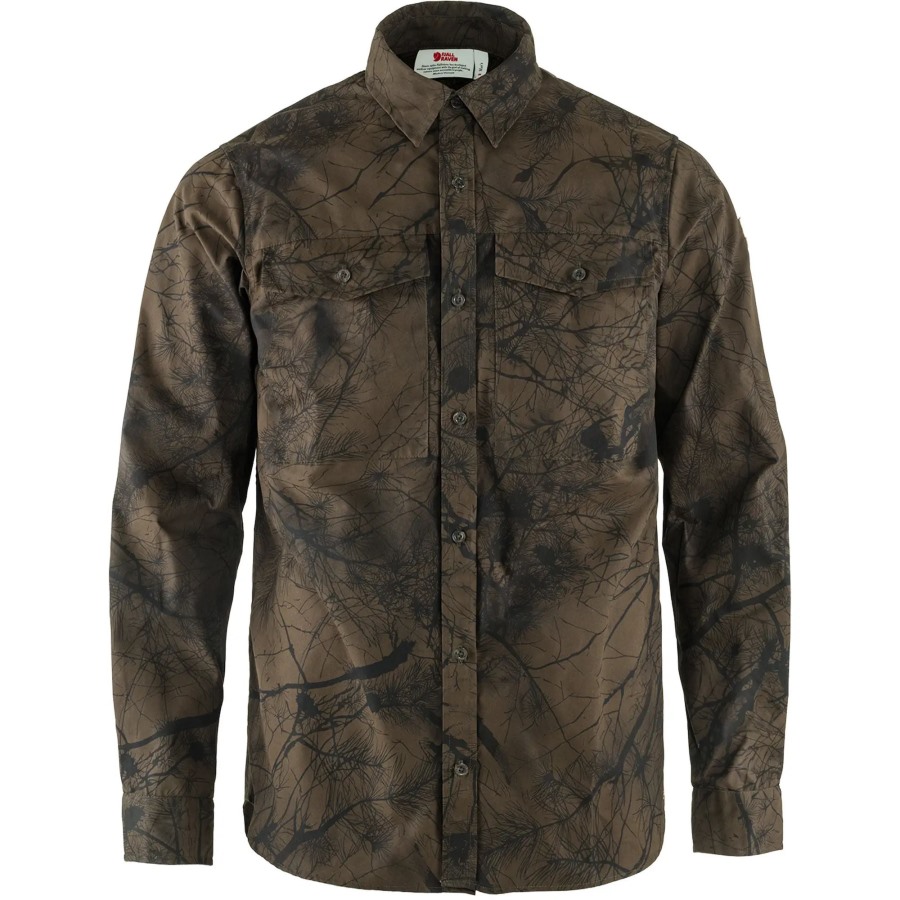 Fjällräven Värmland G-1000 Shirt M Dark Olive Camo