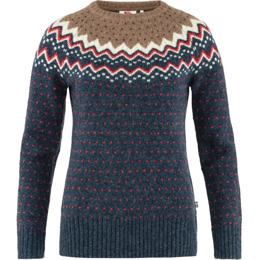 Fjällräven Navy Övik Knit Sweater W